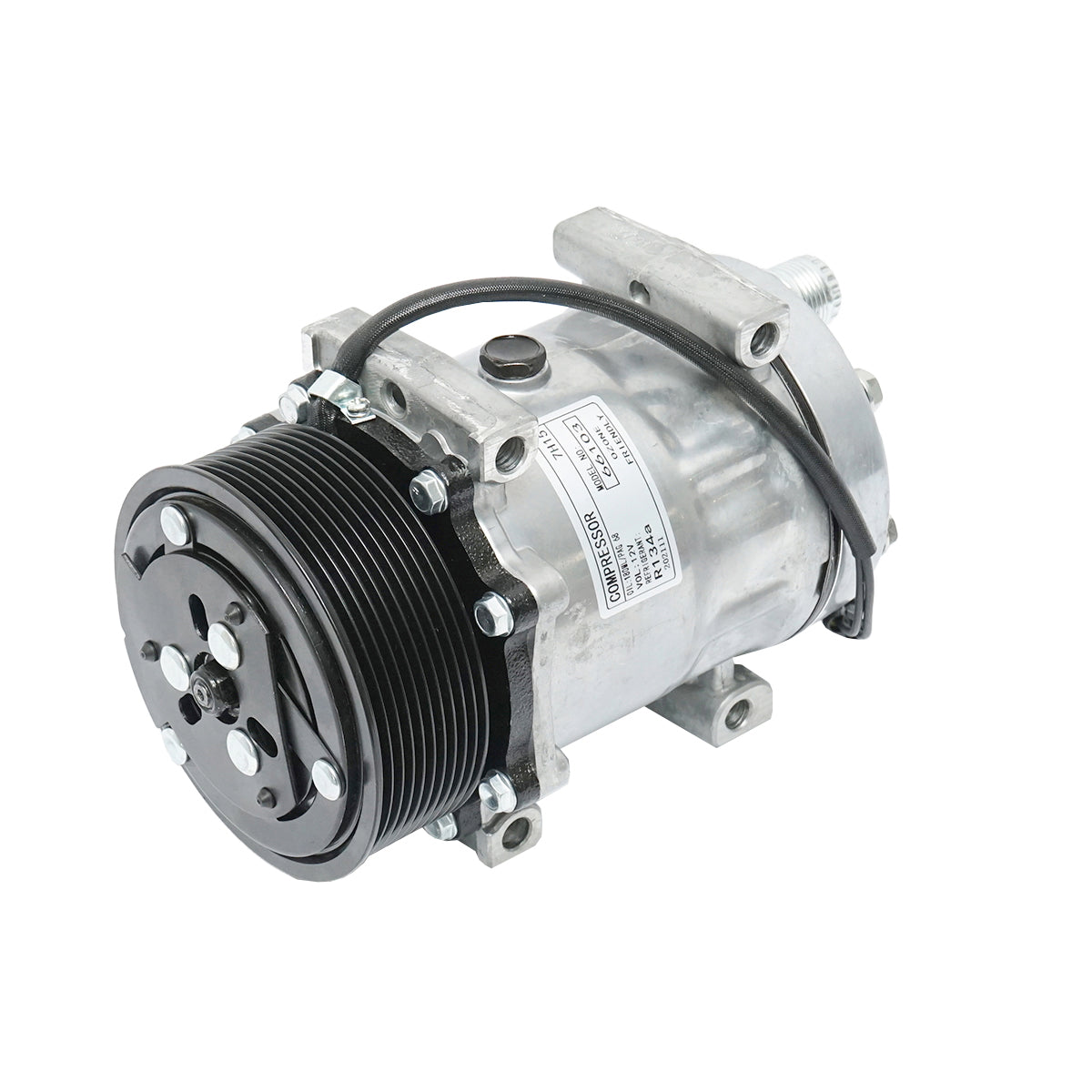 Air conditioning compressor for New Holland, Case IH OEM 87709773